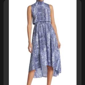 Nanette Lepore Blue‎ Denim Sleeveless Dress, Smock Sz 10